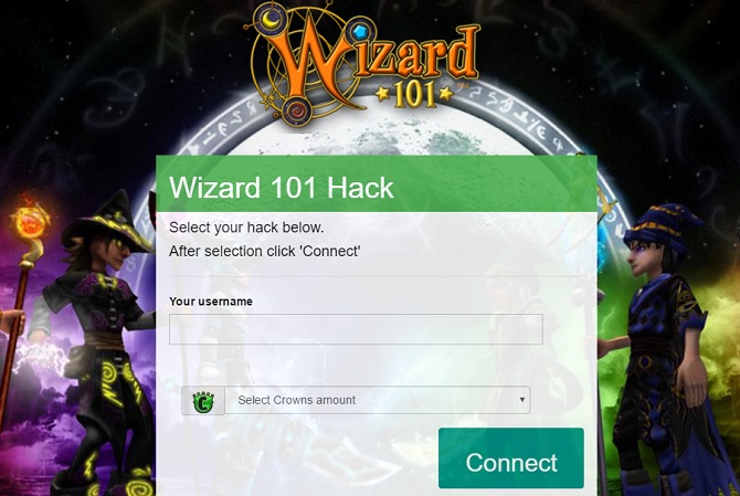 wizard101 crown generator no verification